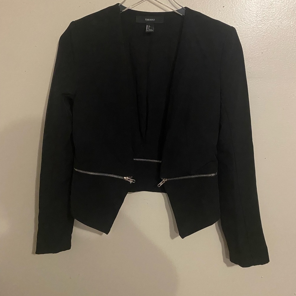 Forever 21 Black Blazer